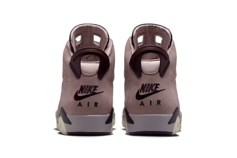 アマ マニエールx エアジョーダン 6 “スモーキー モーブ” が国内リリース決定 『A Ma Maniére』x Air Jordan 6 “Smokey Mauve” release info