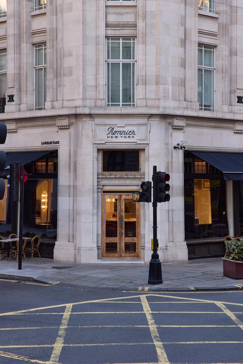 キス ロニー・ファイグの手掛ける初のレストラン ロニーズがロンドンにオープン Kith  Ronnie Fieg's First restaurant Ronnie’s open london info
