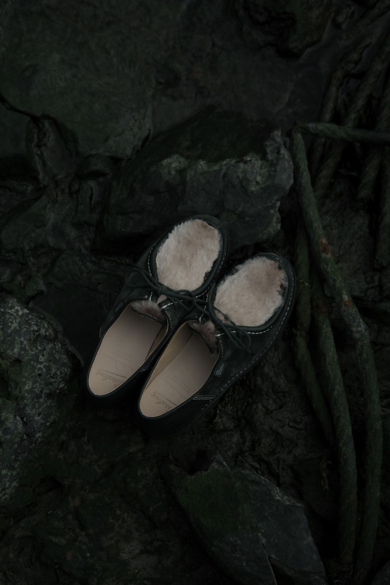 ドーバー ストリート マーケット ギンザ x パラブーツ 限定モデルが登場 DOVER STREET MARKET x PARABOOT Michael Lapin Marche Green release info