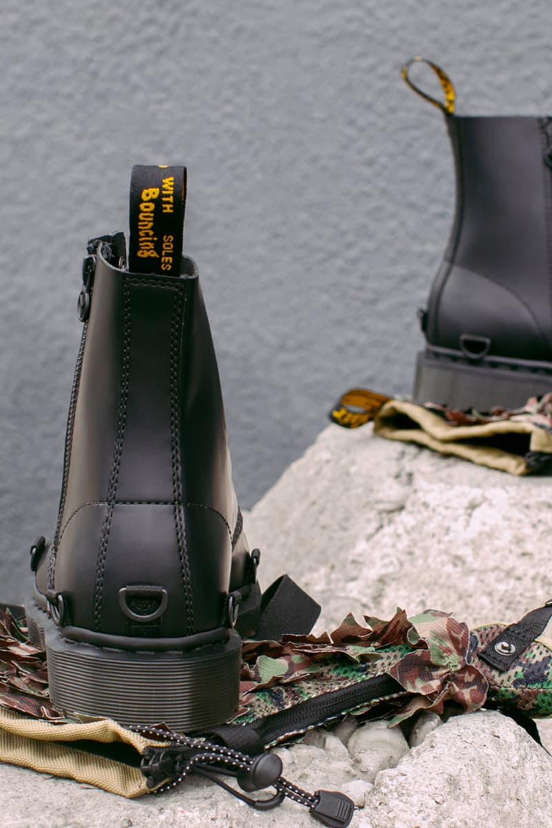 ドクターマーチンxバビロンによるコラボレーションシューズが登場 dr martens babylon collaboration shoes release info