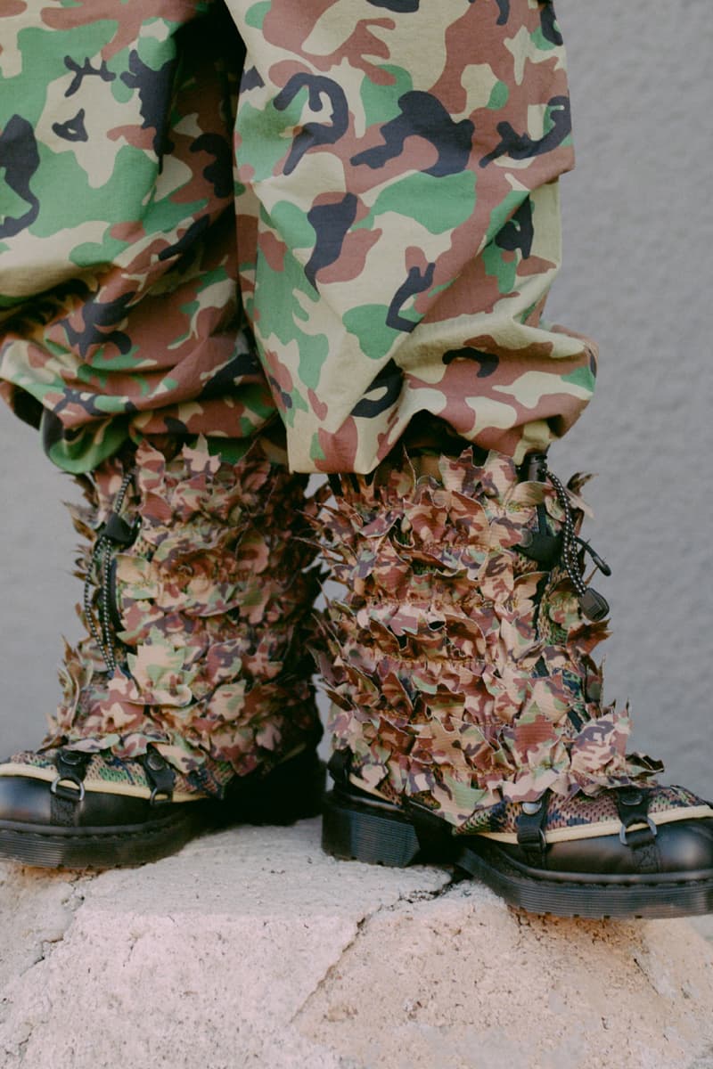 ドクターマーチンxバビロンによるコラボレーションシューズが登場 dr martens babylon collaboration shoes release info