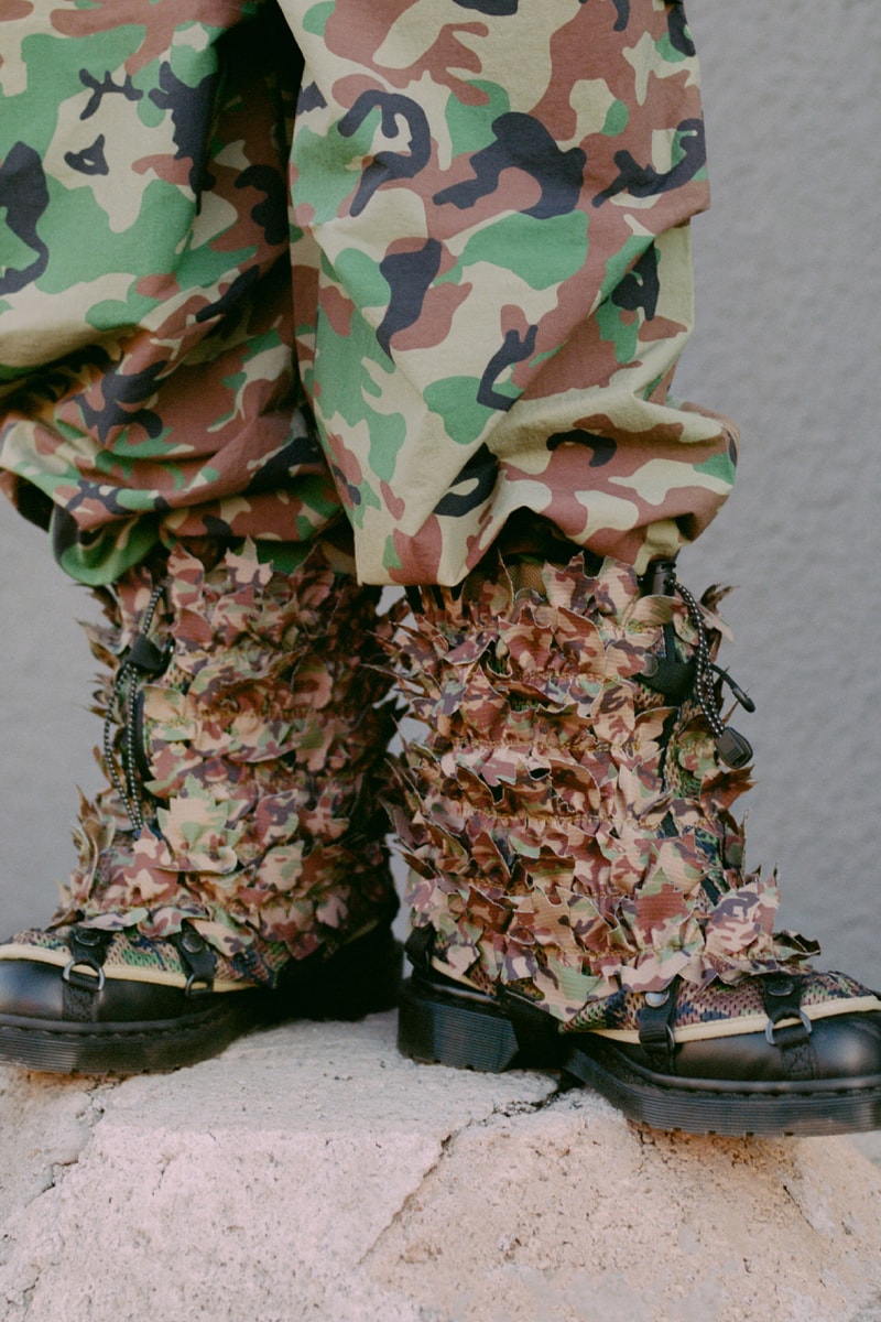 ドクターマーチンxバビロンによるコラボレーションシューズが登場 dr martens babylon collaboration shoes release info