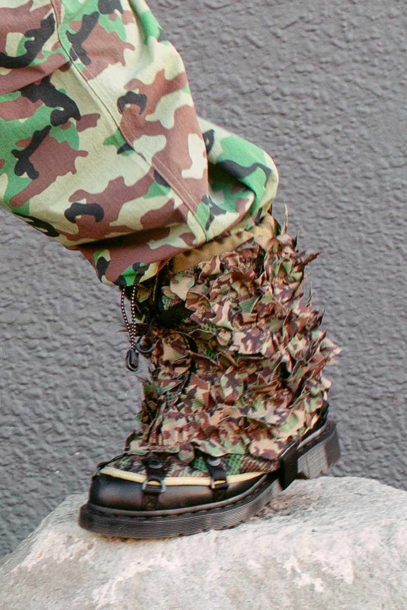 ドクターマーチンxバビロンによるコラボレーションシューズが登場 dr martens babylon collaboration shoes release info