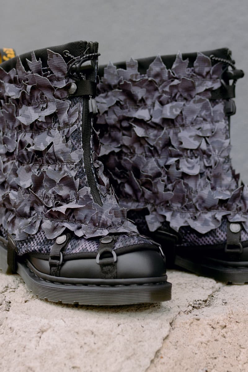 ドクターマーチンxバビロンによるコラボレーションシューズが登場 dr martens babylon collaboration shoes release info