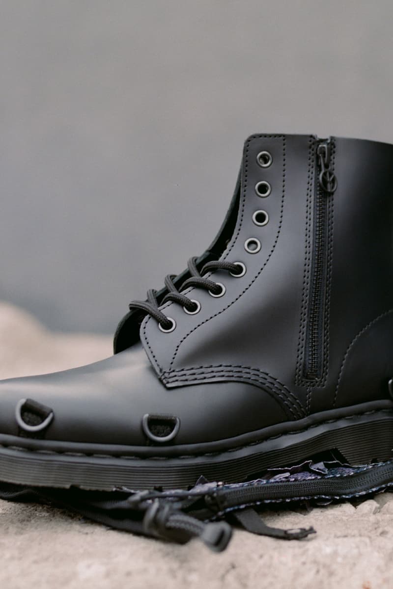 ドクターマーチンxバビロンによるコラボレーションシューズが登場 dr martens babylon collaboration shoes release info