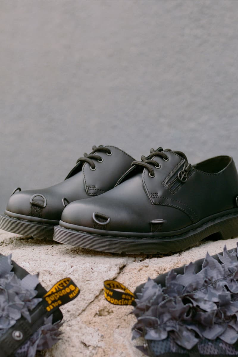ドクターマーチンxバビロンによるコラボレーションシューズが登場 dr martens babylon collaboration shoes release info