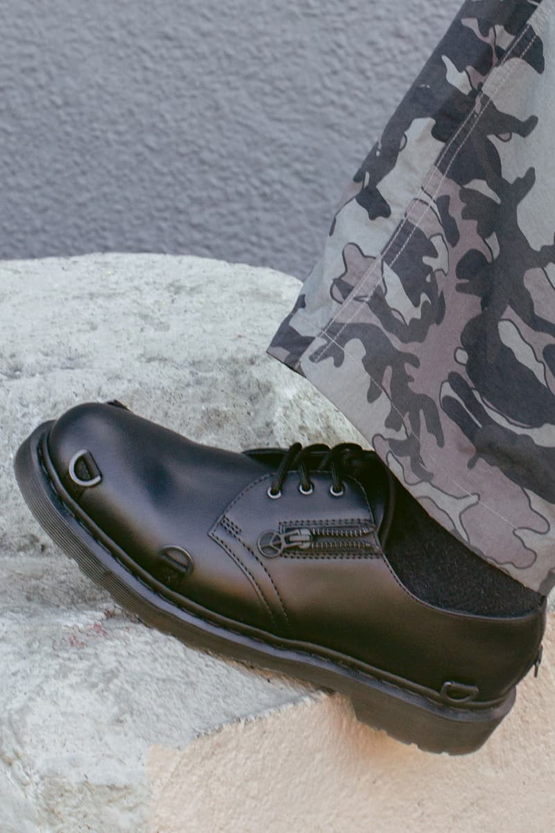 ドクターマーチンxバビロンによるコラボレーションシューズが登場 dr martens babylon collaboration shoes release info