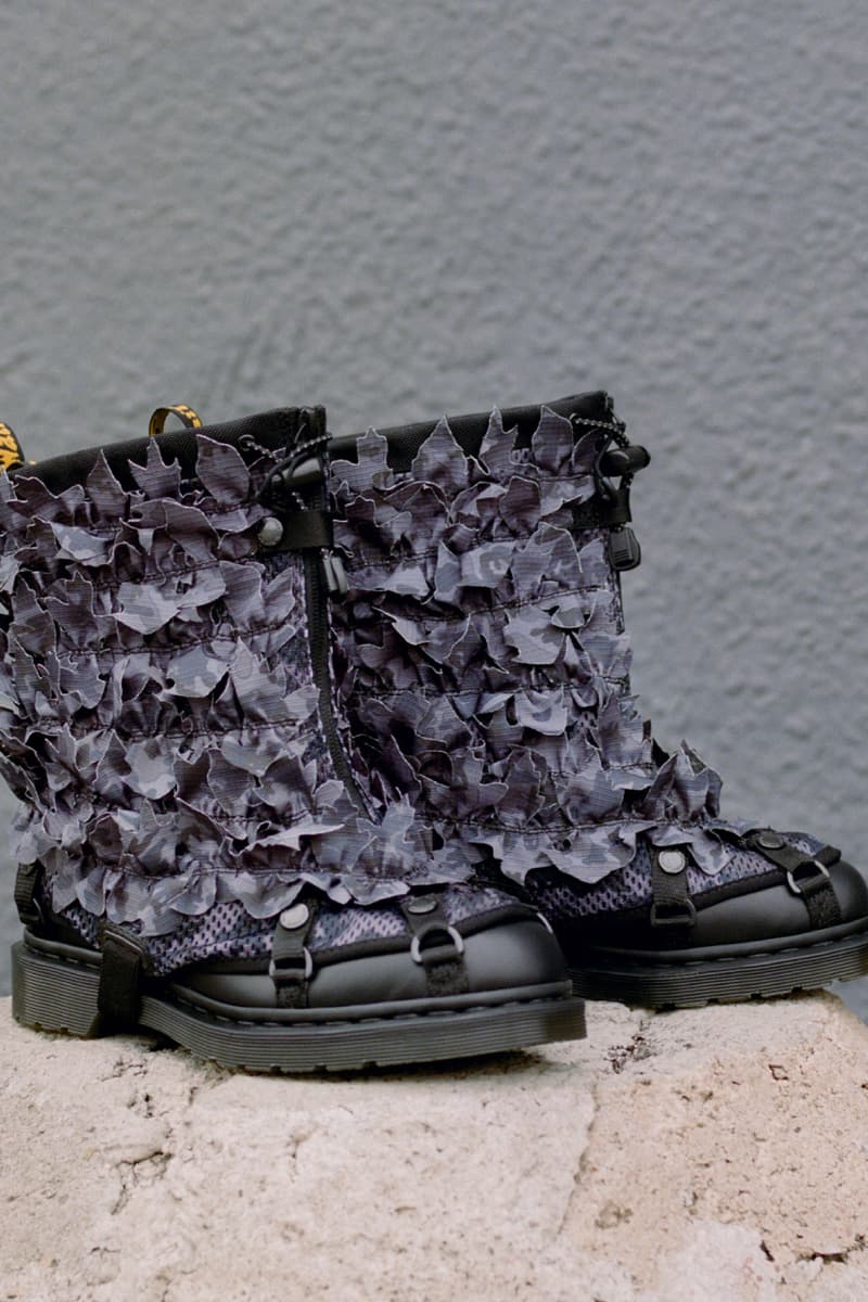 ドクターマーチンxバビロンによるコラボレーションシューズが登場 dr martens babylon collaboration shoes release info