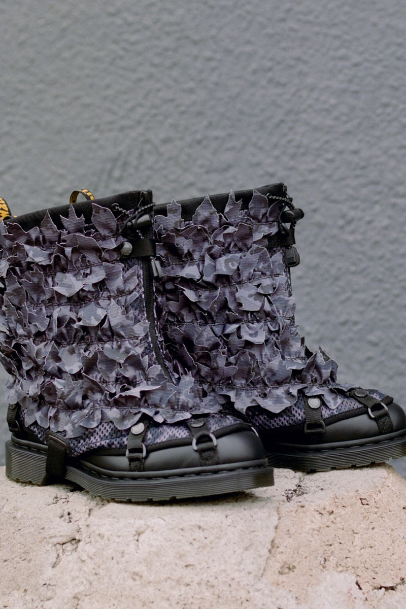 ドクターマーチンxバビロンによるコラボレーションシューズが登場 dr martens babylon collaboration shoes release info