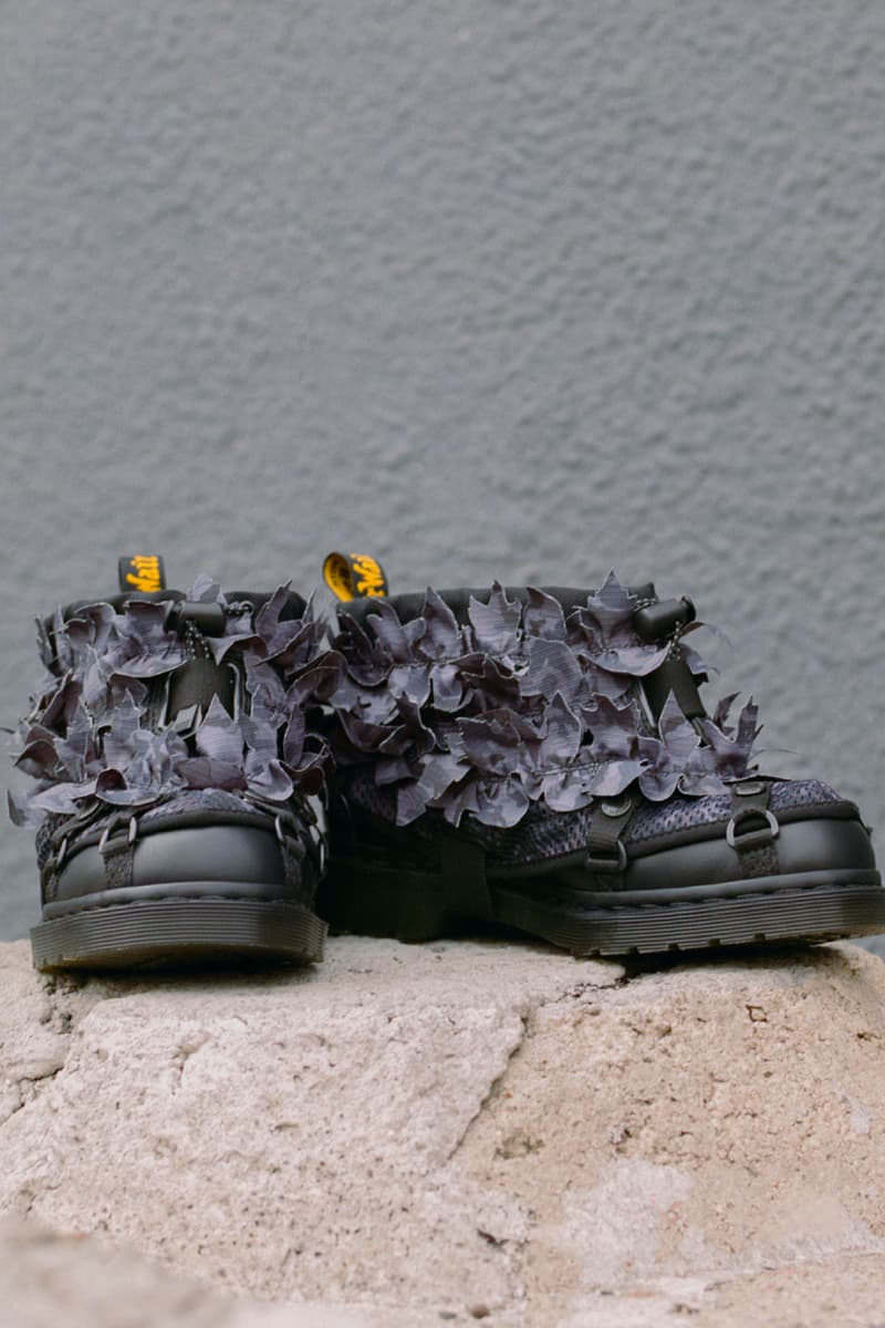 ドクターマーチンxバビロンによるコラボレーションシューズが登場 dr martens babylon collaboration shoes release info