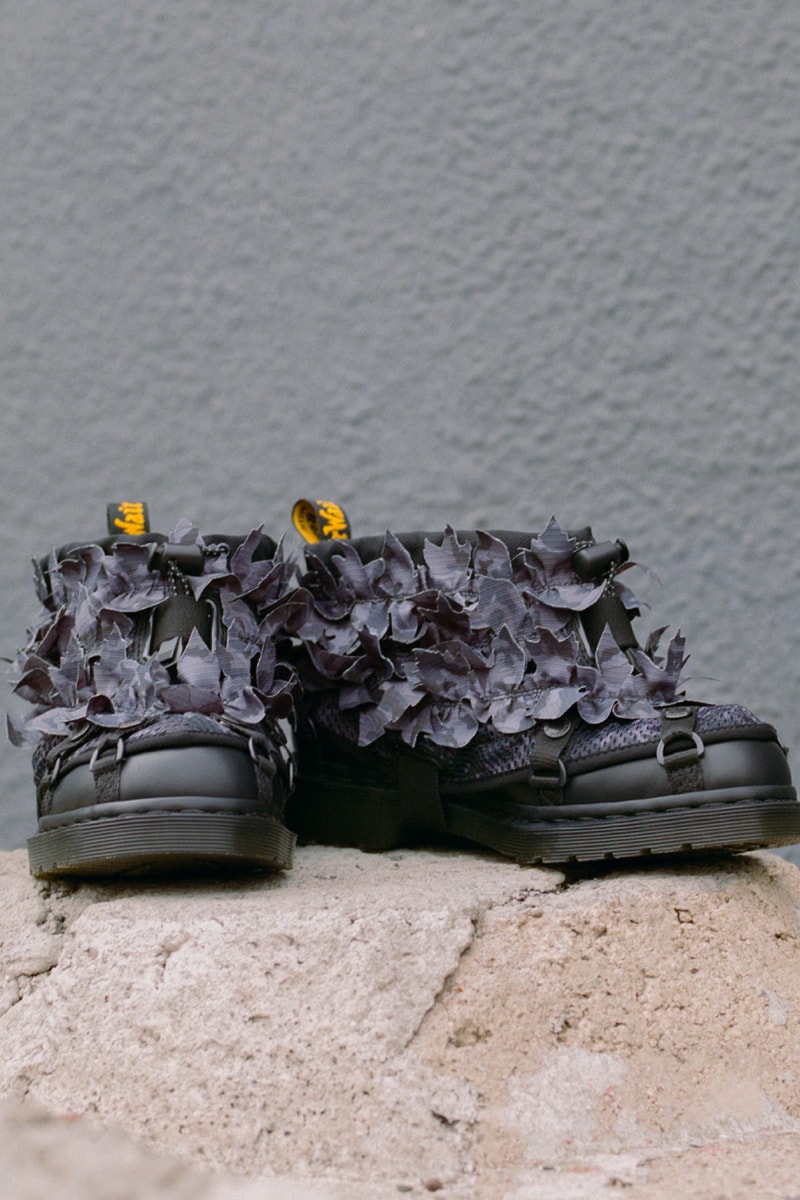ドクターマーチンxバビロンによるコラボレーションシューズが登場 dr martens babylon collaboration shoes release info