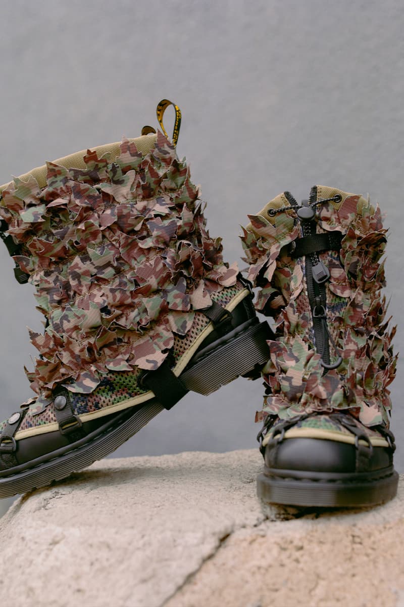 ドクターマーチンxバビロンによるコラボレーションシューズが登場 dr martens babylon collaboration shoes release info