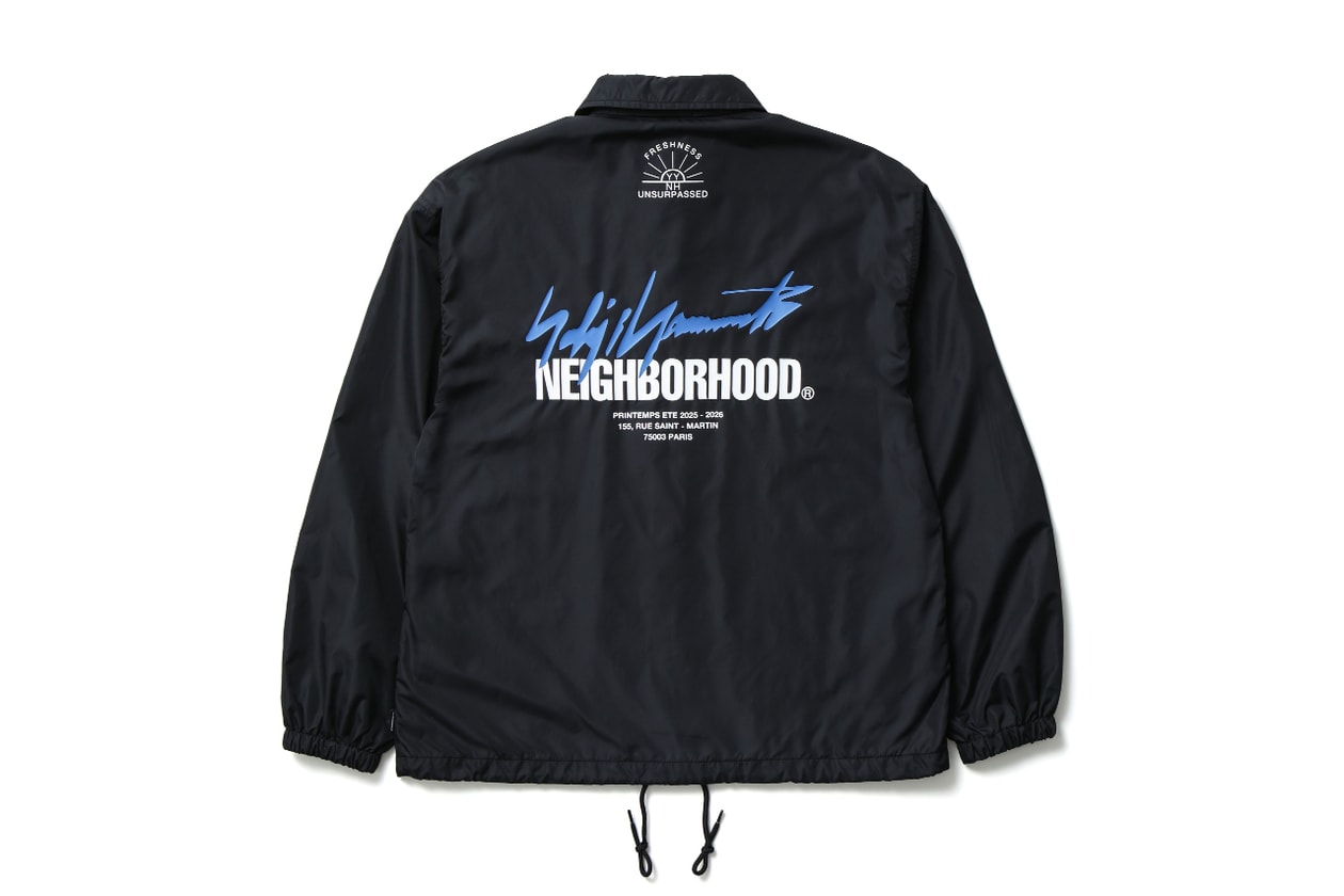 ネイバーフッド x ヨウジヤマモト プールオム コラボコレクション第4弾がローンチ NEIGHBORHOOD Yohji Yamamoto POUR HOMME Autumn Winter 2025 release info
