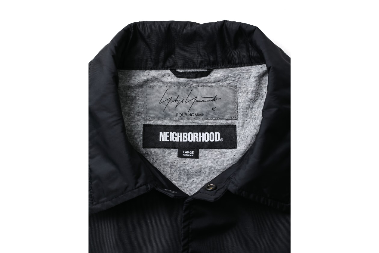 ネイバーフッド x ヨウジヤマモト プールオム コラボコレクション第4弾がローンチ NEIGHBORHOOD Yohji Yamamoto POUR HOMME Autumn Winter 2025 release info