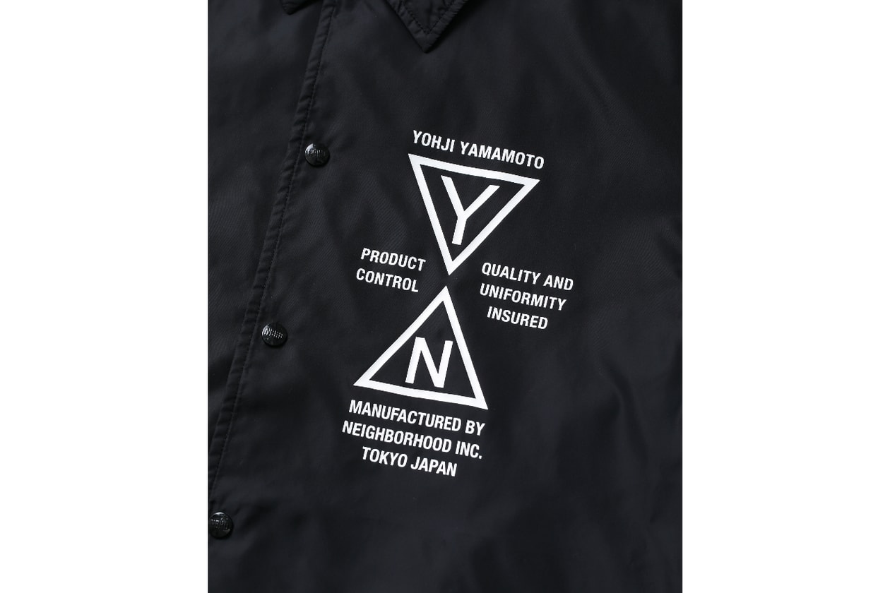 ネイバーフッド x ヨウジヤマモト プールオム コラボコレクション第4弾がローンチ NEIGHBORHOOD Yohji Yamamoto POUR HOMME Autumn Winter 2025 release info