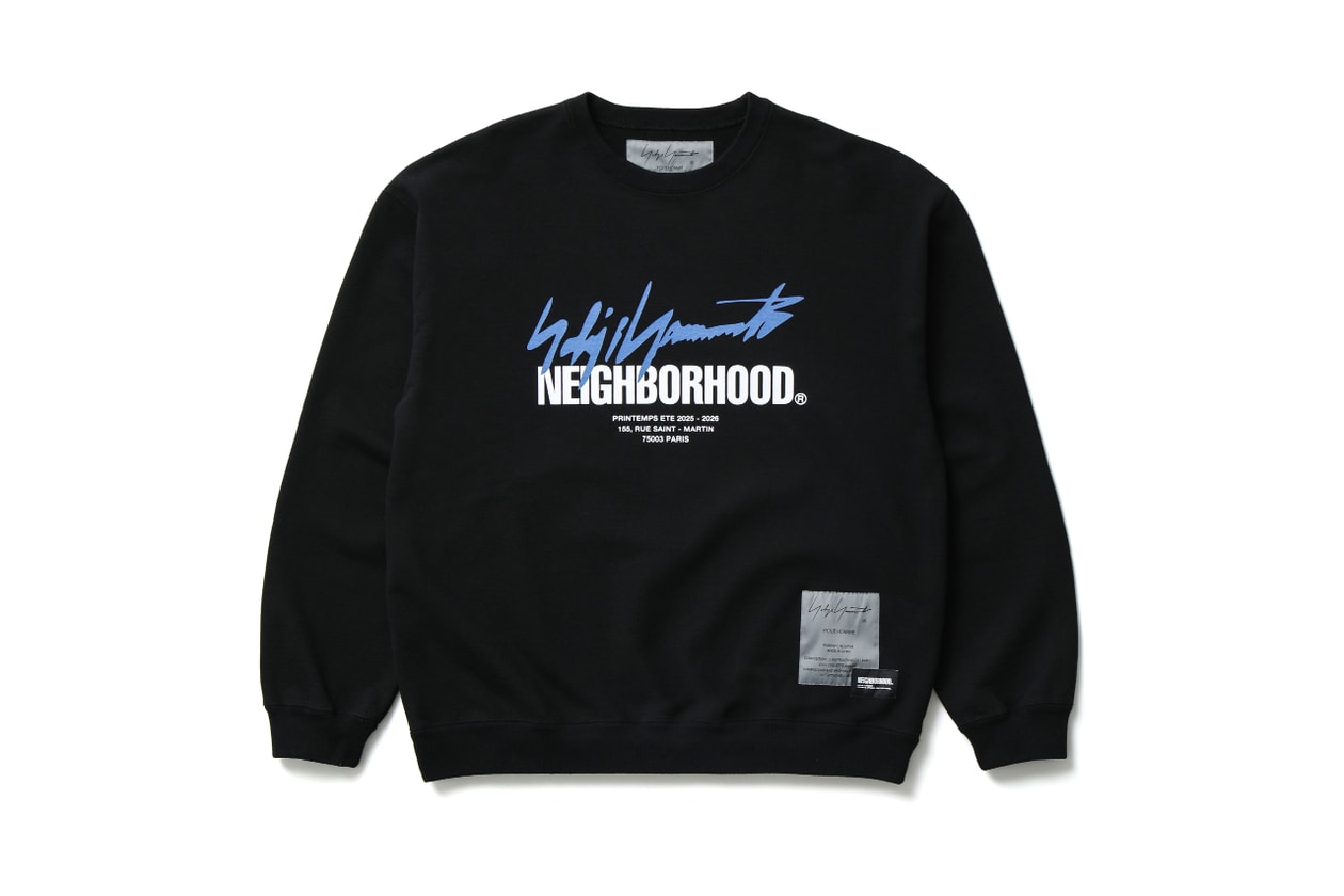 ネイバーフッド x ヨウジヤマモト プールオム コラボコレクション第4弾がローンチ NEIGHBORHOOD Yohji Yamamoto POUR HOMME Autumn Winter 2025 release info
