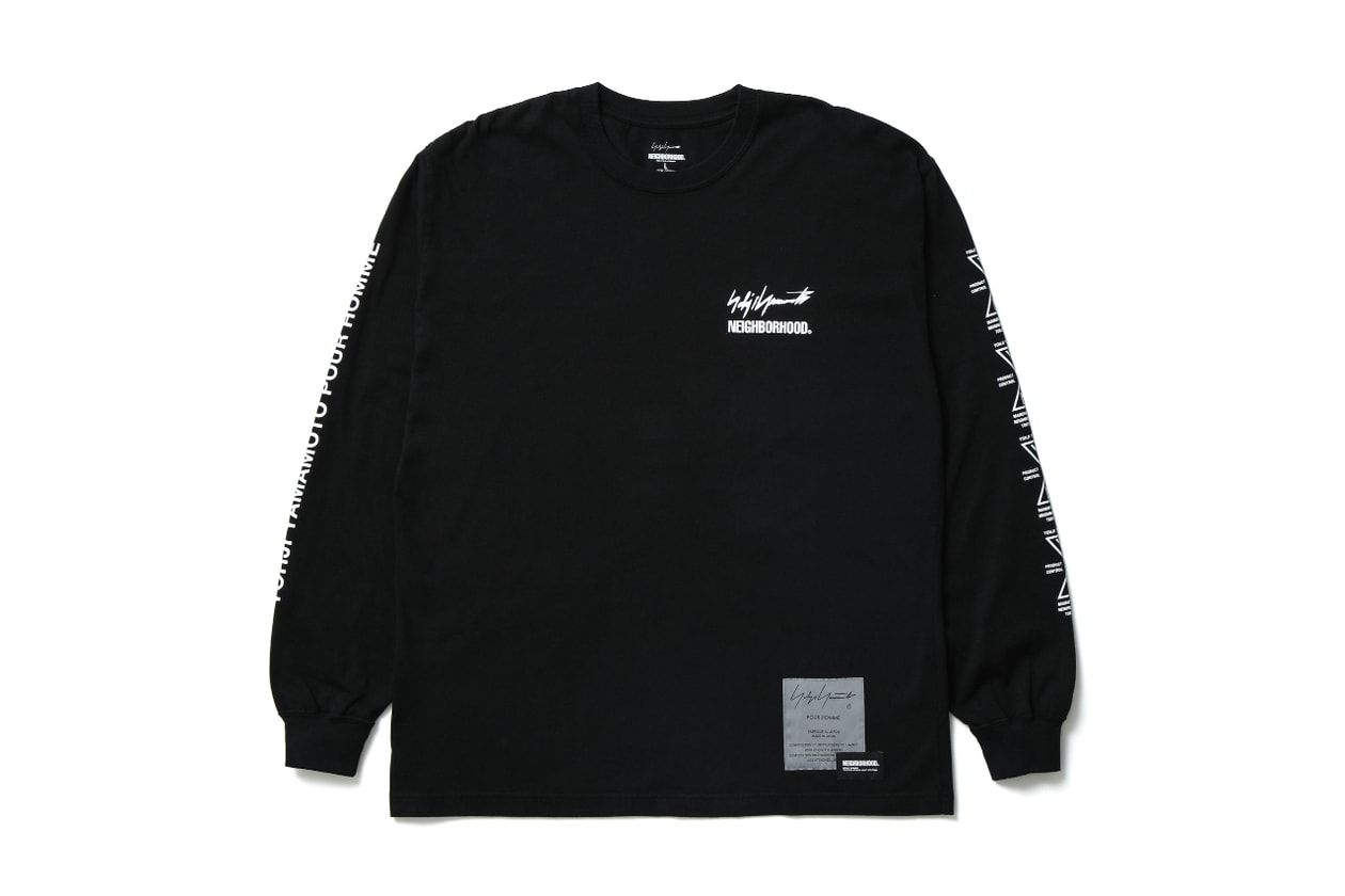 ネイバーフッド x ヨウジヤマモト プールオム コラボコレクション第4弾がローンチ NEIGHBORHOOD Yohji Yamamoto POUR HOMME Autumn Winter 2025 release info