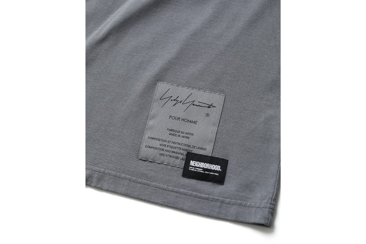 ネイバーフッド x ヨウジヤマモト プールオム コラボコレクション第4弾がローンチ NEIGHBORHOOD Yohji Yamamoto POUR HOMME Autumn Winter 2025 release info