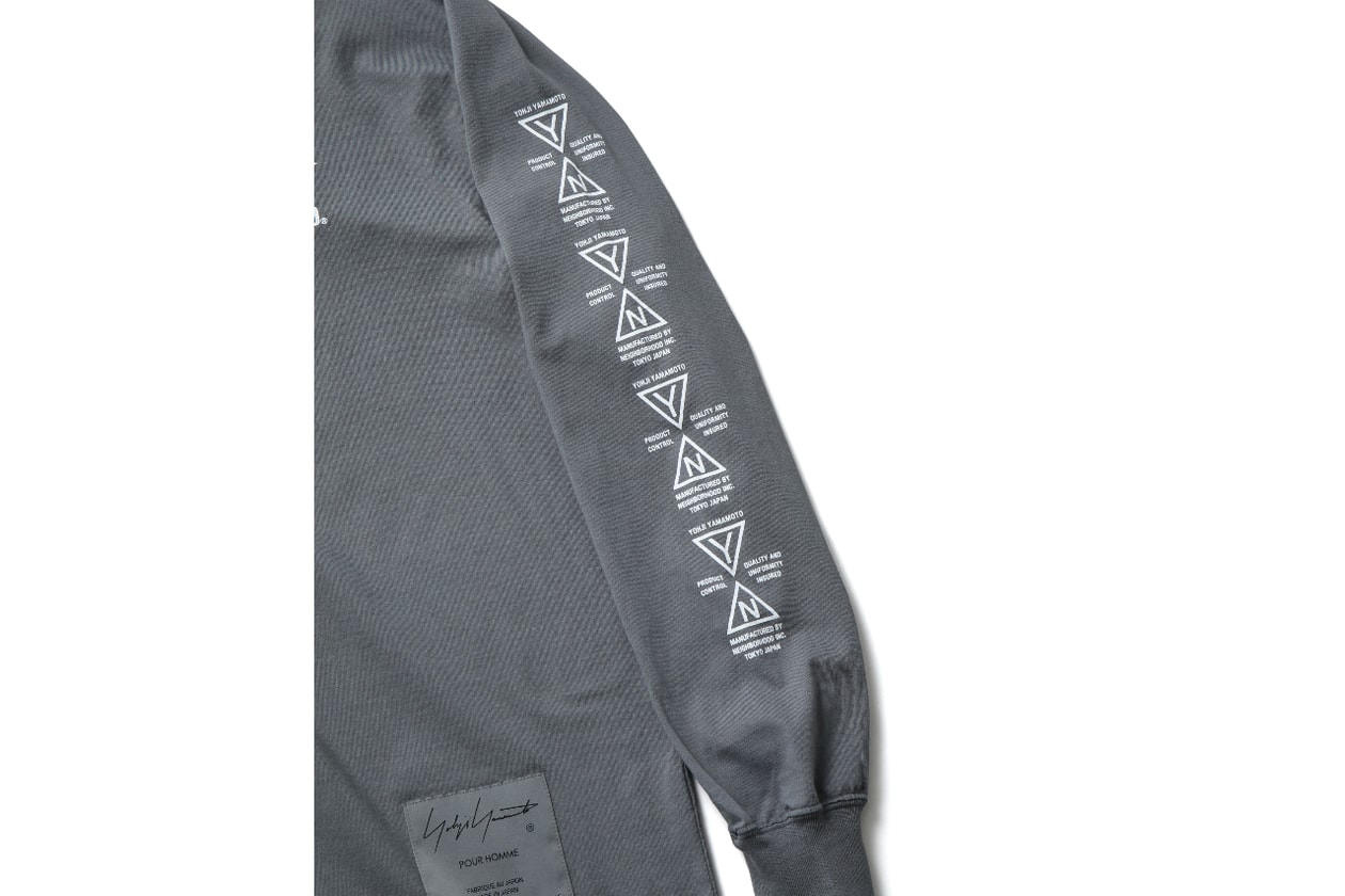 ネイバーフッド x ヨウジヤマモト プールオム コラボコレクション第4弾がローンチ NEIGHBORHOOD Yohji Yamamoto POUR HOMME Autumn Winter 2025 release info