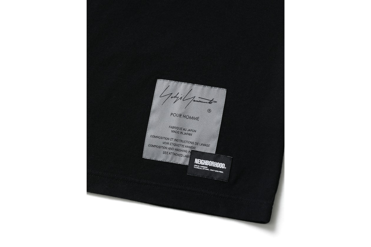 ネイバーフッド x ヨウジヤマモト プールオム コラボコレクション第4弾がローンチ NEIGHBORHOOD Yohji Yamamoto POUR HOMME Autumn Winter 2025 release info