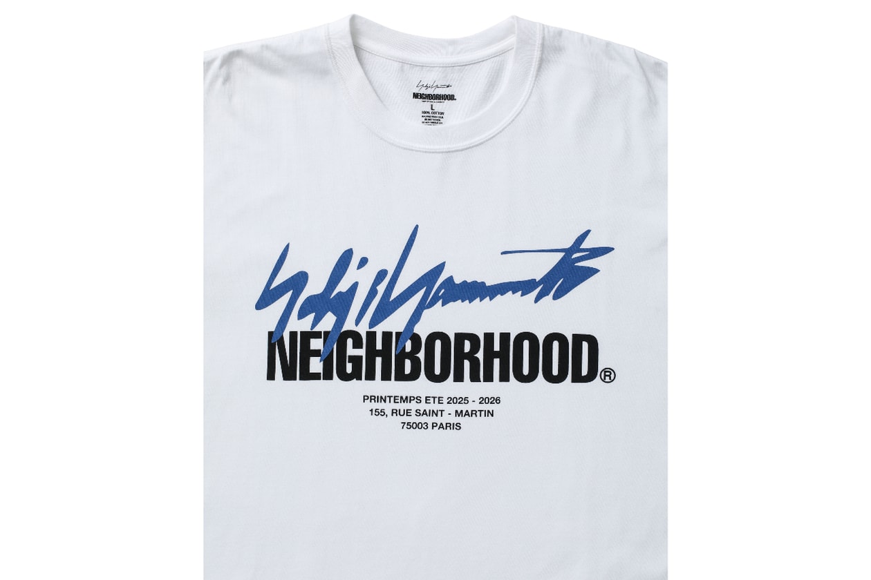 ネイバーフッド x ヨウジヤマモト プールオム コラボコレクション第4弾がローンチ NEIGHBORHOOD Yohji Yamamoto POUR HOMME Autumn Winter 2025 release info