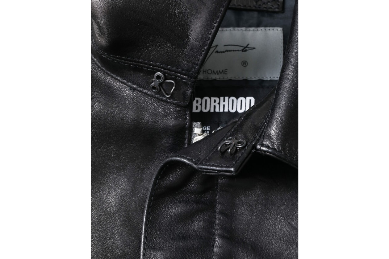 ネイバーフッド x ヨウジヤマモト プールオム コラボコレクション第4弾がローンチ NEIGHBORHOOD Yohji Yamamoto POUR HOMME Autumn Winter 2025 release info