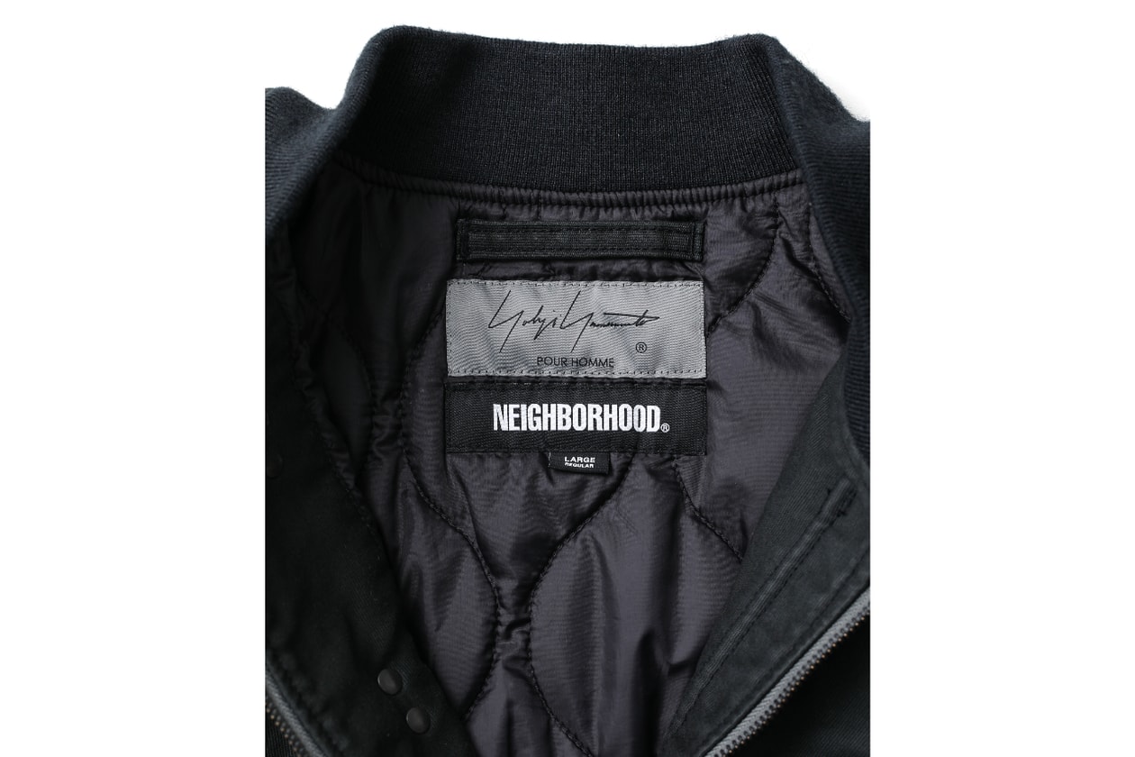 ネイバーフッド x ヨウジヤマモト プールオム コラボコレクション第4弾がローンチ NEIGHBORHOOD Yohji Yamamoto POUR HOMME Autumn Winter 2025 release info