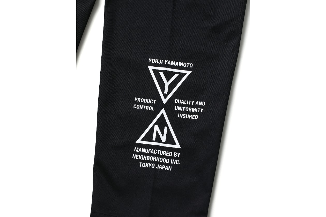 ネイバーフッド x ヨウジヤマモト プールオム コラボコレクション第4弾がローンチ NEIGHBORHOOD Yohji Yamamoto POUR HOMME Autumn Winter 2025 release info