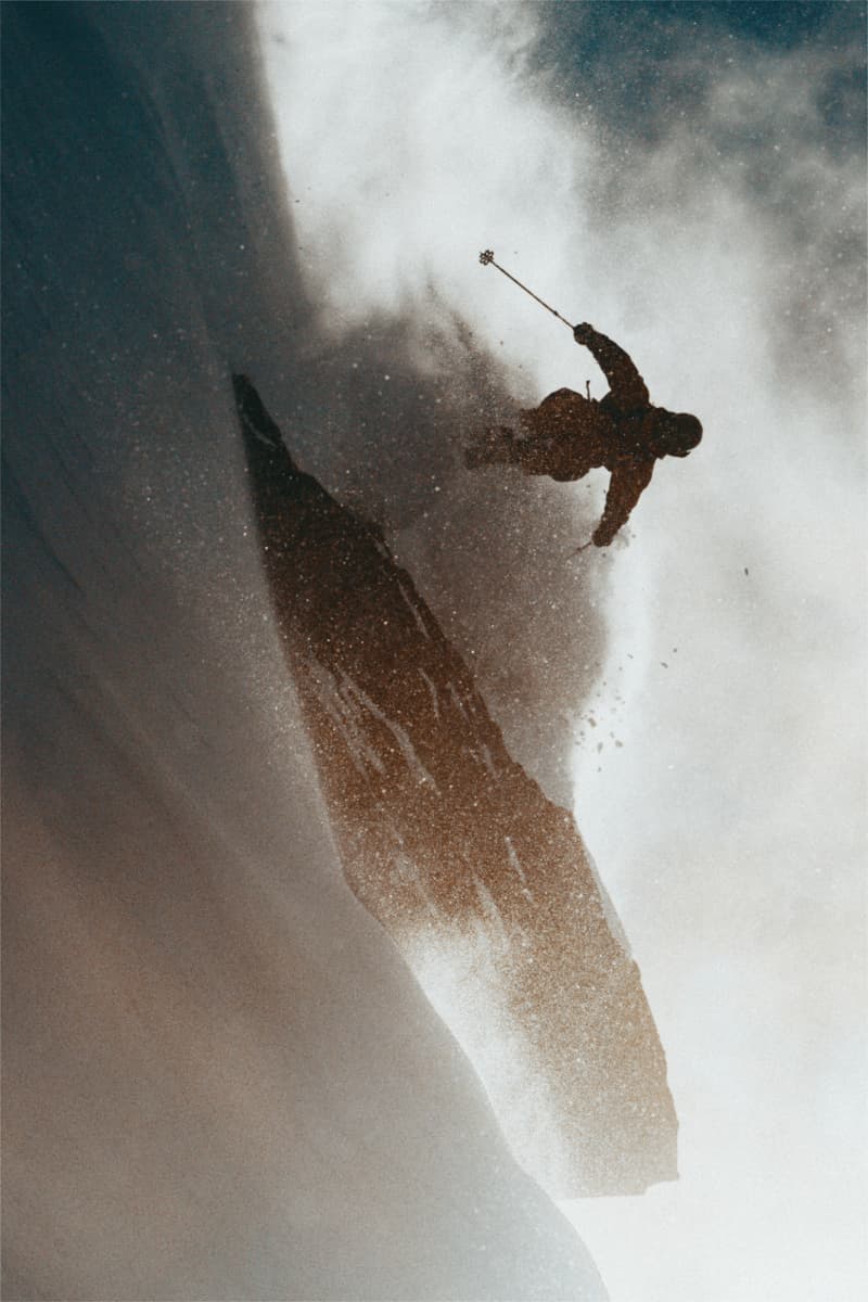 アークテリクス から2025年秋冬 “グロットフラージュ” コレクションが到着 Arc’teryx and Atomic Drop New 2025 Grottoflage Collection, Maverick 105 CTI and Maven 103 CTI skis, Craig Murray and Tonje Kvivik, Grottoflage Maverick 115 CTI