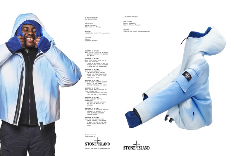 Stone Island のアイコンである ICE JACKET の新作が登場