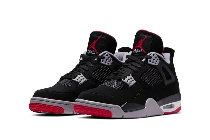 エアジョーダン 4 “ブレッド” が2026年に復刻との噂 Air Jordan 4 “Bred” 2026 release rumor