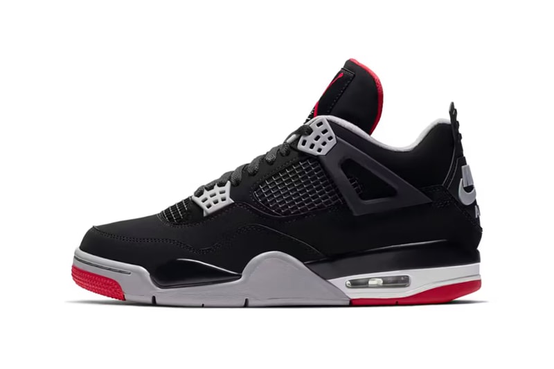 エアジョーダン 4 “ブレッド” が2026年に復刻との噂 Air Jordan 4 “Bred” 2026 release rumor