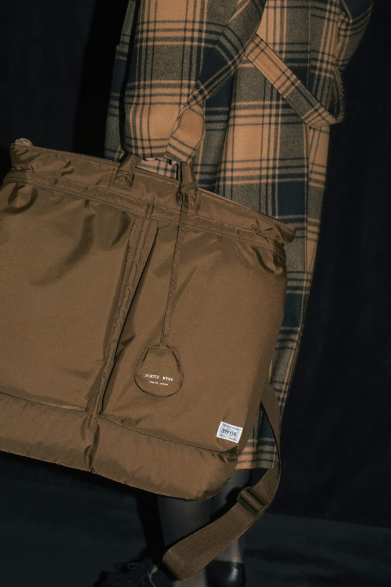 ポーターxハイクから2025年秋冬コレクションが到着 porter hyke 2025 autumn winter collection release info
