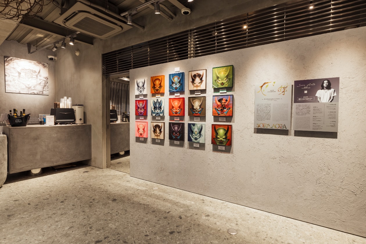 アーティスト Sora Aota がアナログ画法で描く新世界 | インタビュー Sora Aota Solo Exhibition ”Sprout” interview