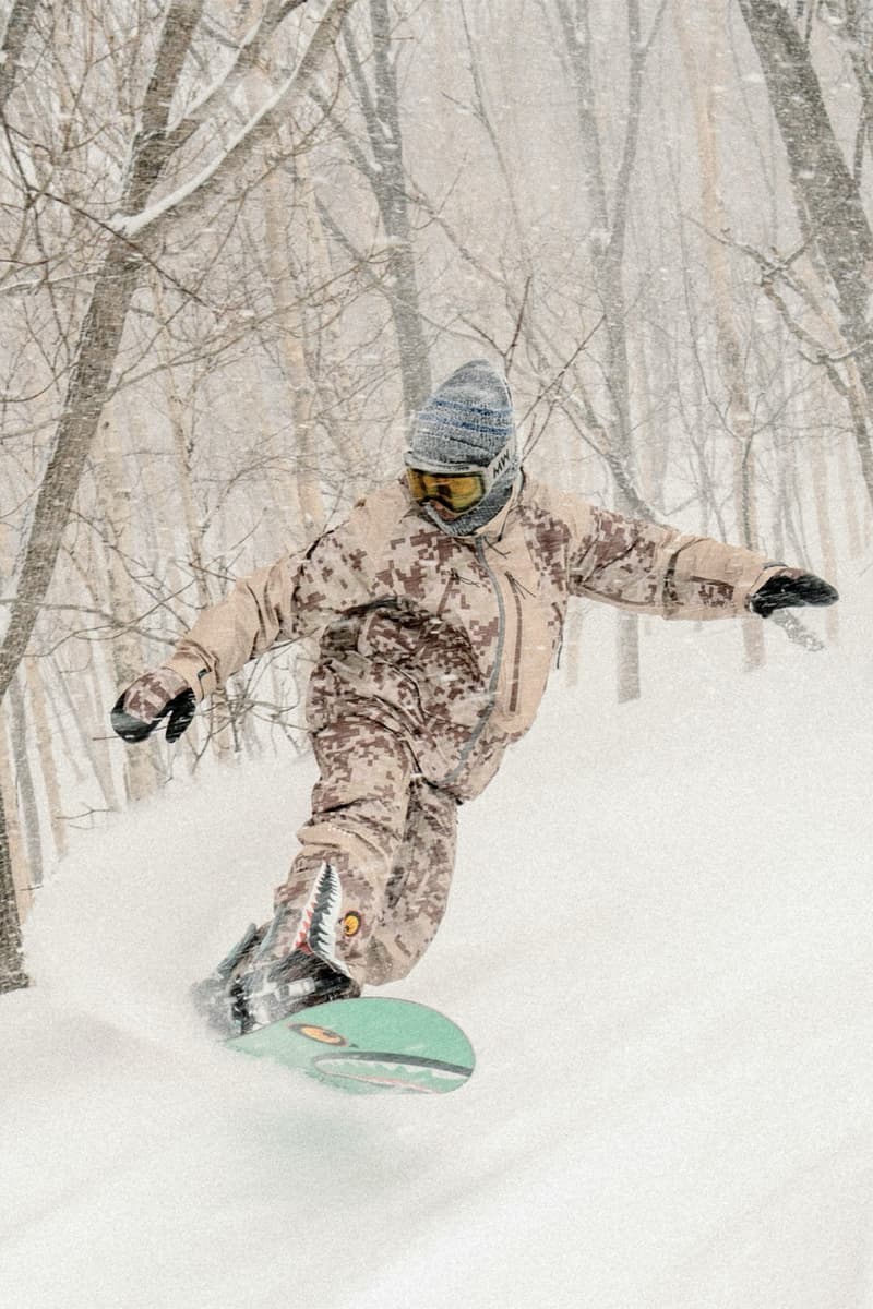 ベイプ®︎が倉石一樹を迎えた2025年秋冬カプセルコレクションを展開中 BAPE® by Kazuki Kuraishi 2025 fall winter collection drop 3 release info