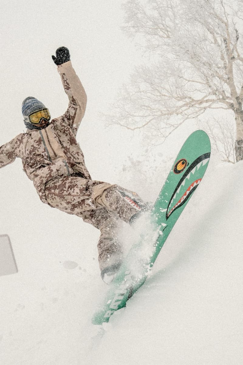 ベイプ®︎が倉石一樹を迎えた2025年秋冬カプセルコレクションを展開中 BAPE® by Kazuki Kuraishi 2025 fall winter collection drop 3 release info