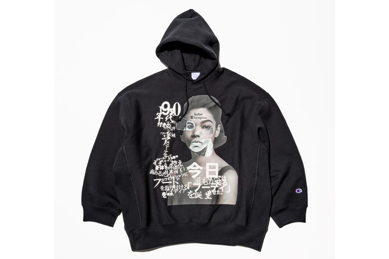 チャンピオンxカラーによる初のコラボレーションウェアが登場 champion kolor collaboration wear release info