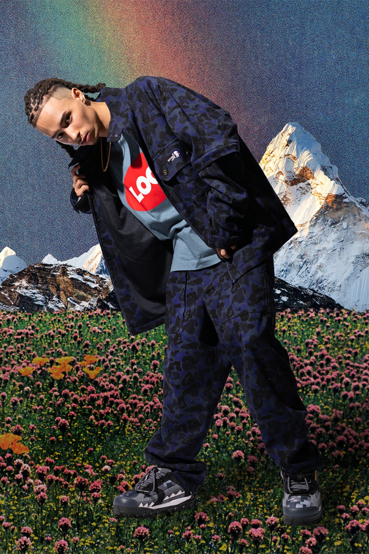 ベイプ®︎が倉石一樹を迎えた2025年秋冬カプセルコレクションを展開中 BAPE® by Kazuki Kuraishi 2025 fall winter collection drop 3 release info