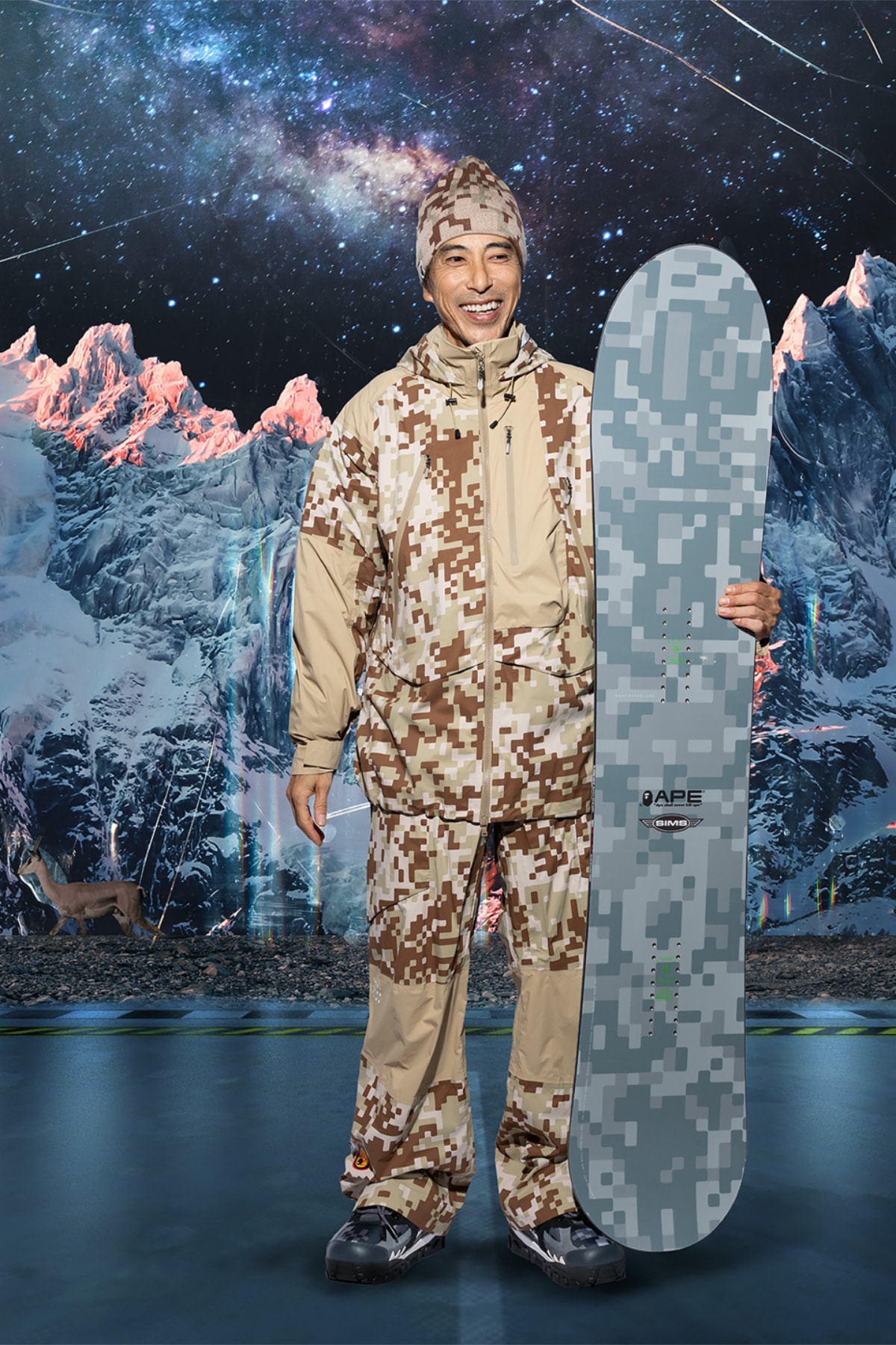 ベイプ®︎が倉石一樹を迎えた2025年秋冬カプセルコレクションを展開中 BAPE® by Kazuki Kuraishi 2025 fall winter collection drop 3 release info