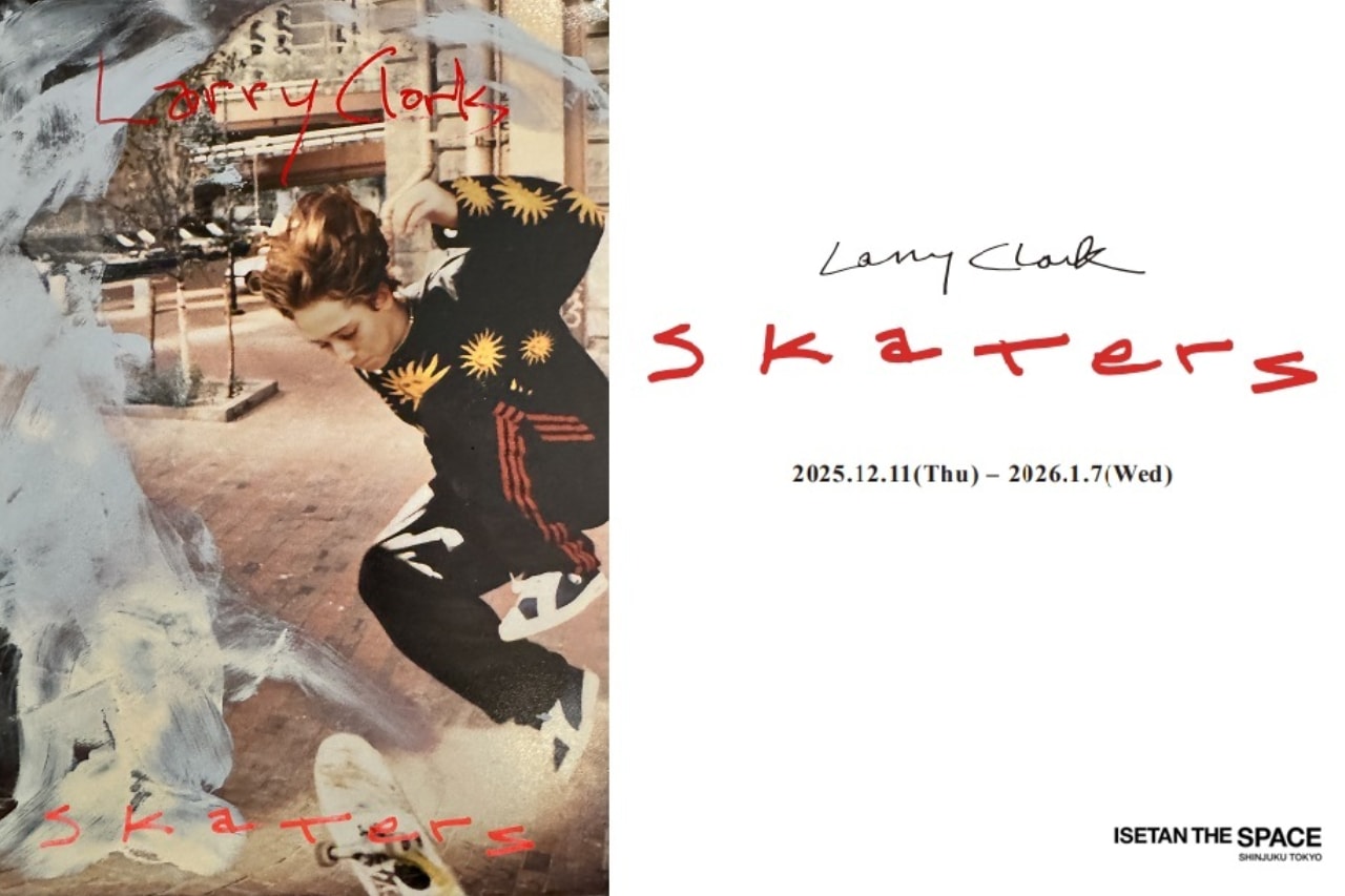 ラリー・クラーク 14年ぶりの国内大規模個展 “Skaters” が開催