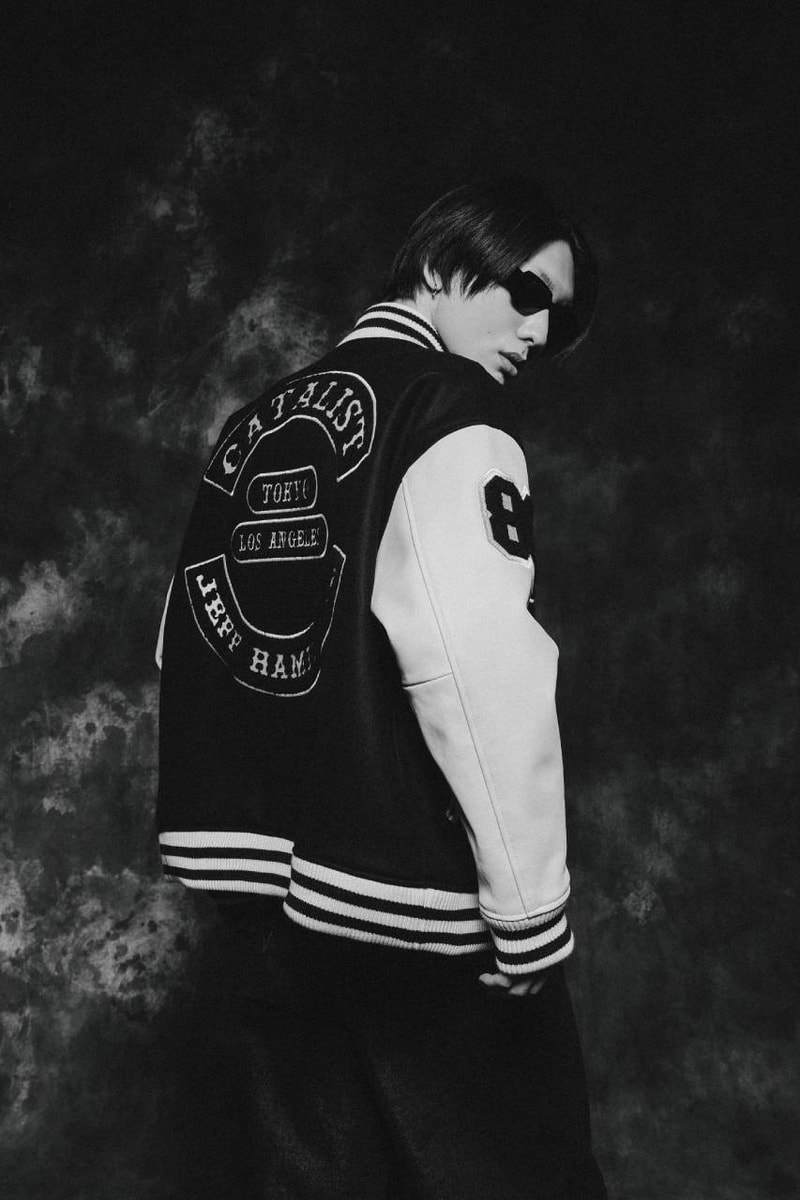 カタリストからジェフ・ハミルトンとコラボしたジャケットが登場　CATALIST Jeff Hamilton collaboration versity jacket release info