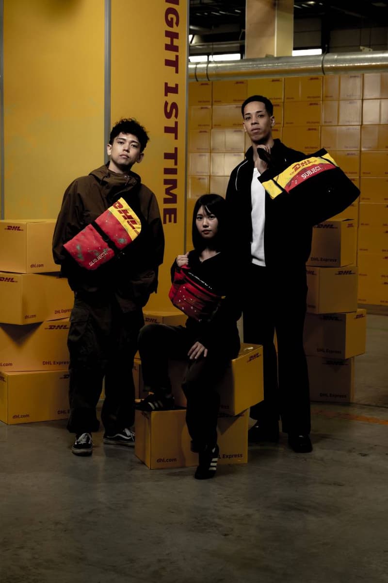 ディーエイチエルとサブジェクトがバッグコレクションを発表 DHL と SUBJECT bag collection release info 
