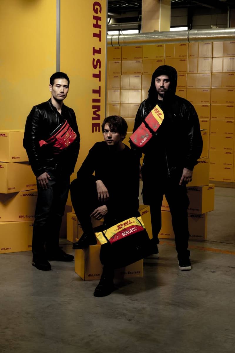 ディーエイチエルとサブジェクトがバッグコレクションを発表 DHL と SUBJECT bag collection release info 