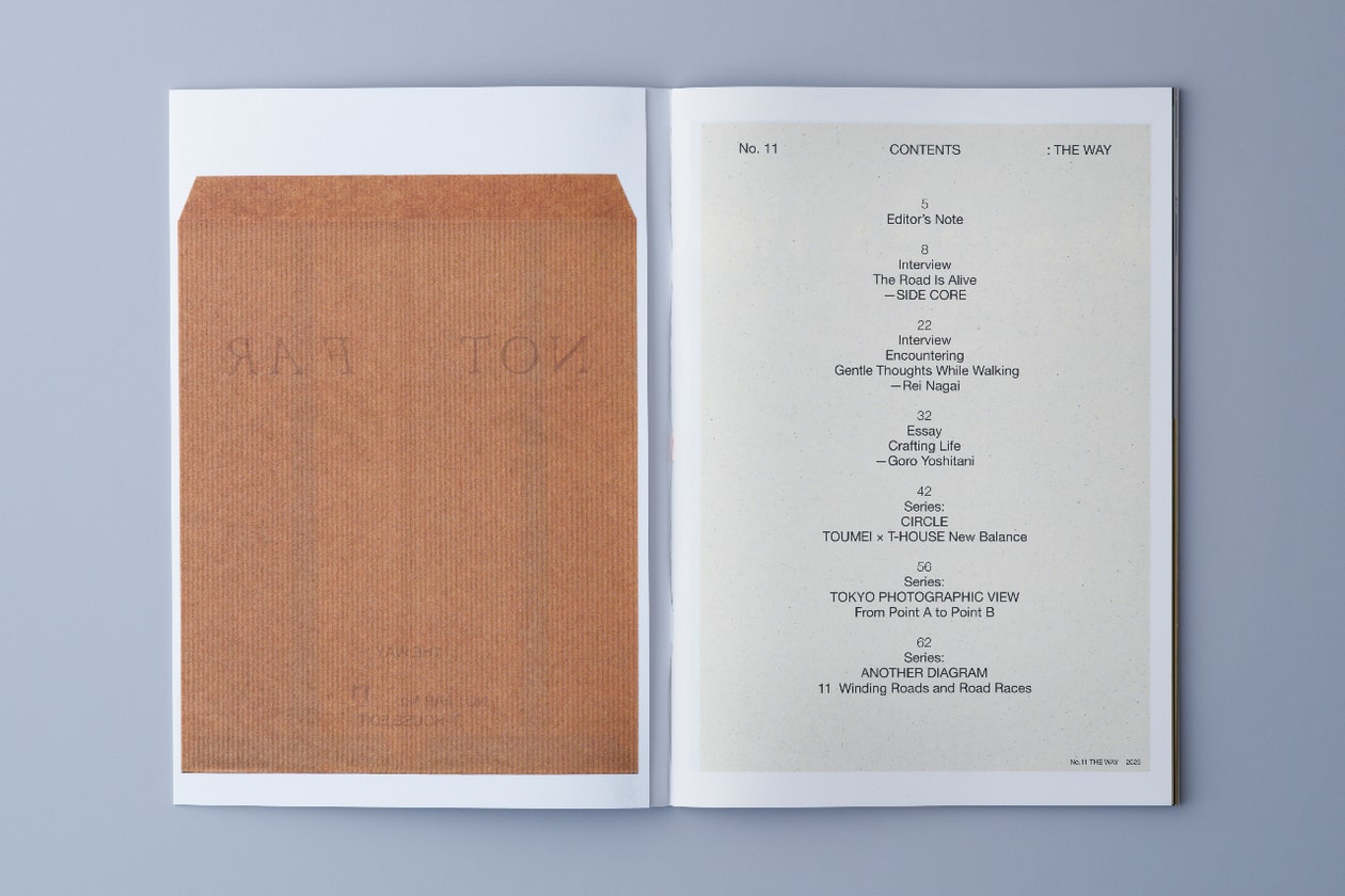 ニューバランスの展開するフリーマガジン『ノットファー』#11 リニューアル号がローンチ New Balance free magazine『NOT FAR』#11 launch info