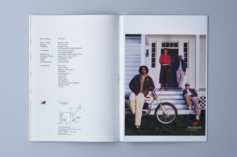 ニューバランスの展開するフリーマガジン『ノットファー』#11 リニューアル号がローンチ New Balance free magazine『NOT FAR』#11 launch info