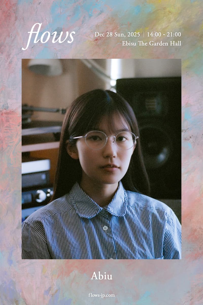 ヌジャベスの音楽を未来へと紡ぐ音楽会 flows 第3回の全ラインアップが公開 Nujabes  flows 2025 full line-up info