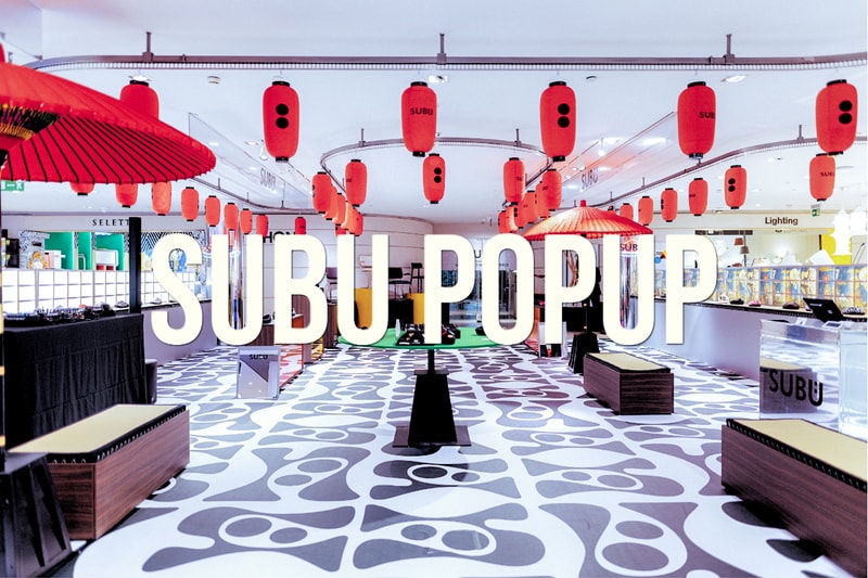 スブが2025年新作や限定コラボモデルの揃うポップアップを渋谷で開催 SUBU POP-UP SHIBUYA 2025 info