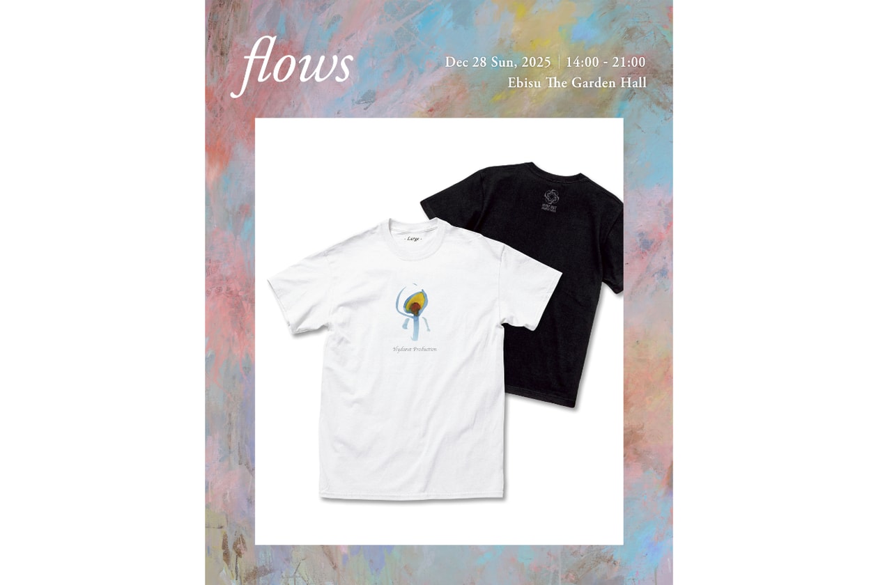 ヌジャベスの音楽を未来へと紡ぐ音楽会 flows 第3回の全ラインアップが公開 Nujabes flows 2025 full line-up info