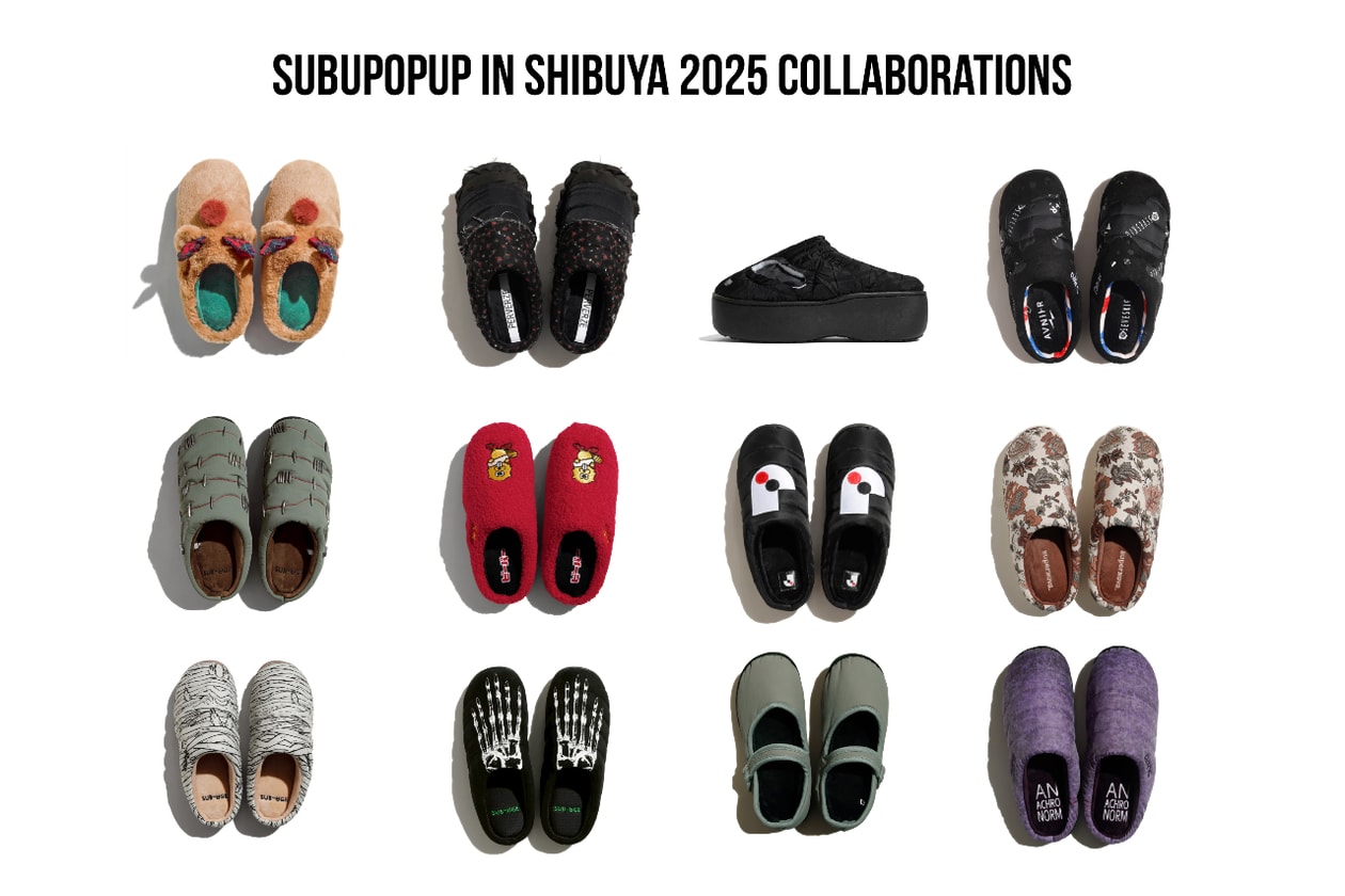 スブが2025年新作や限定コラボモデルの揃うポップアップを渋谷で開催 SUBU POP-UP SHIBUYA 2025 info