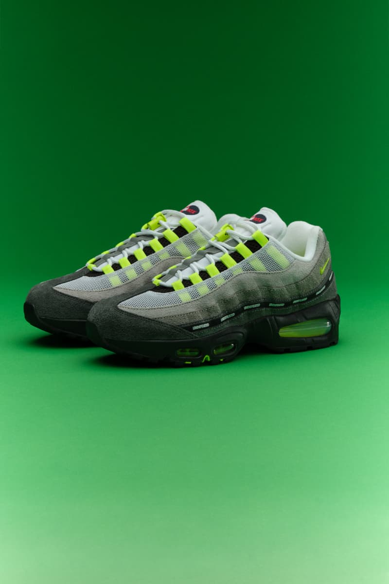 アンディフィーテッド x ナイキ エアマックス 95 の地域限定エディションが登場 UNDEFEATED x Nike Air Max 95 ‘Geo Exclusive Collection’ release info
